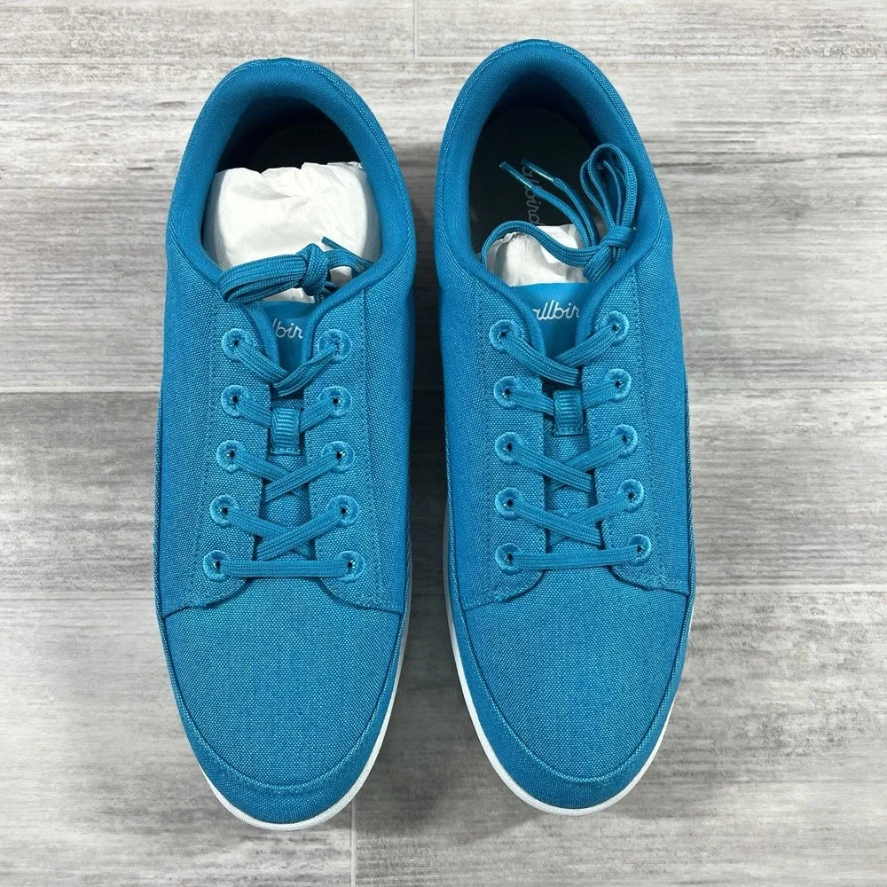 Allbirds‎ Canvas Pacer Thrive Teal (Clarity Blue) AB008CM140 Sneakers Men's 14